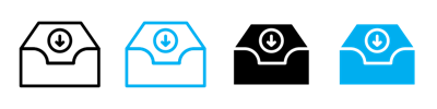 Inbox Icon vector