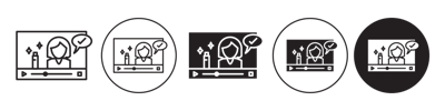 Influencer Marketing Icon vector