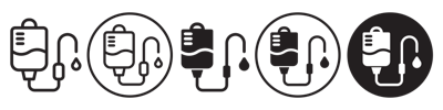 Infusion Icon vector