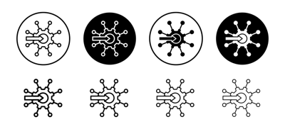 Integration Icon vector