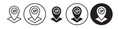 Ip Icon vector