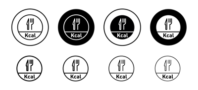 Kcal Icon vector