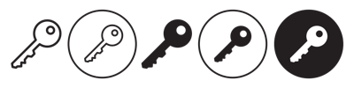 Key Icon vector
