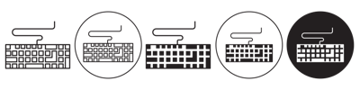 Keyboard Vector Icon vector