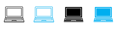 Laptop Icon vector