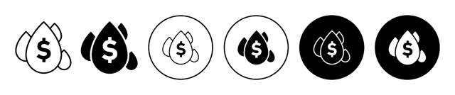 Liquidity Icon vector