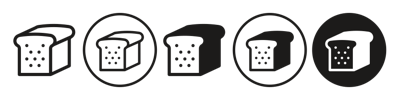 Loaf Icon vector