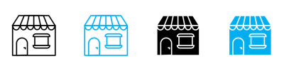 Local Store Icon vector