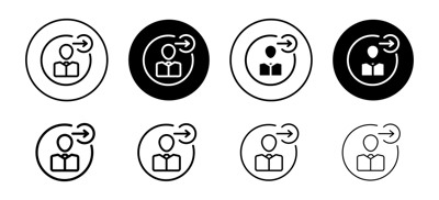 Login Icon vector