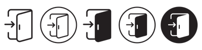 Login Icon vector