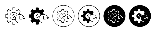 Long Term Investment Icon vector