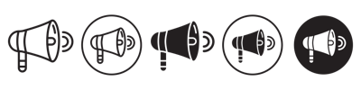 Loudspeaker Icon vector