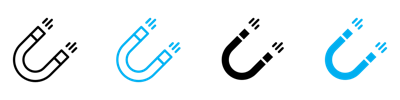 Magnet Icon vector