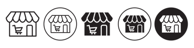 Market Place Icon vector