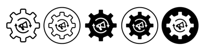 Marketing Automation Icon vector