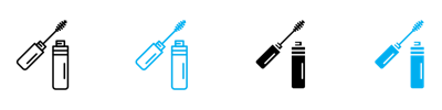 Mascara Brush Icon vector