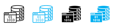 Master Data Icon vector