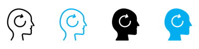 Memory Recall Icon vector