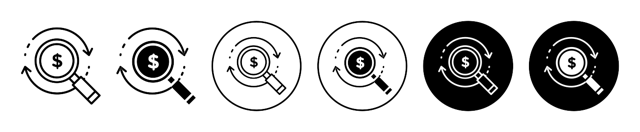 Money Tracking Icon vector