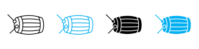 Muslim Drum Icon vector