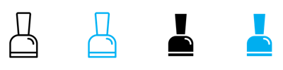 Nail Polish Icon vector