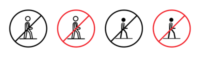 No Entry Sign 2 vector