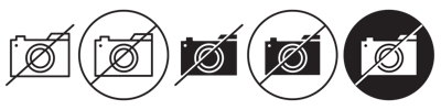 No Photo Icon vector