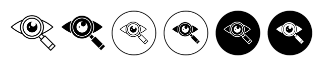 Ophthalmology Icon vector