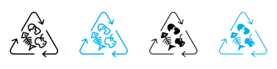 Organic Waste Icon vector