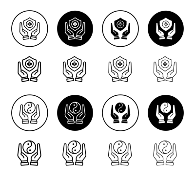 Overall Wellness Icon vector
