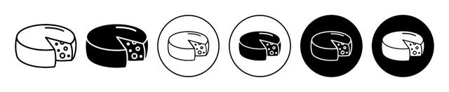 Parmesan Icon vector
