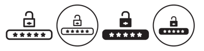 Password Icon vector