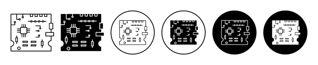 Pcb Icon vector
