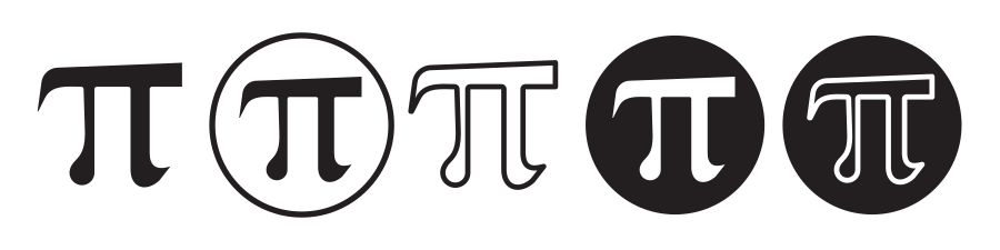 Pi Symbol Icon SVG