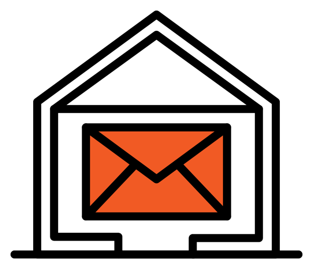 Post Office Icon vector