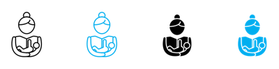 Postnatal Care Icon vector