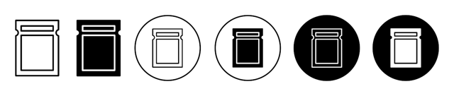 Pouch Icon vector