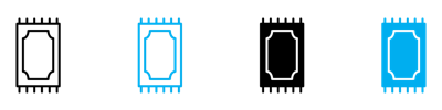 Prayer Rug Icon vector
