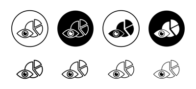 Predictive Analytics Icon vector