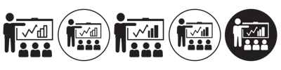 Presentaion Icon vector