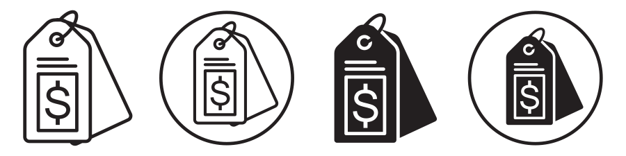 Price Tag Icon SVG