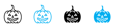 Pumpkin Icon 2 vector