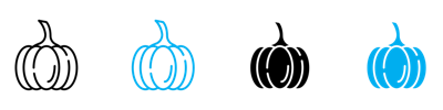 Pumpkin Icon vector