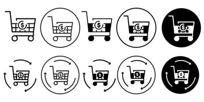 Purchase History Icon vector