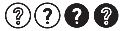 Question Mark Icon vector