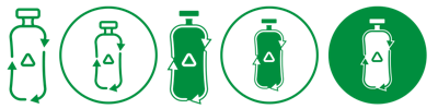 Recycle Bottle Icon vector