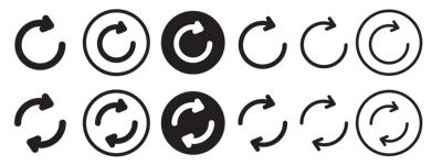 Reload Icon vector