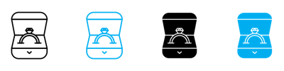 Ring Icon vector