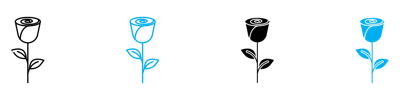Rose Icon vector