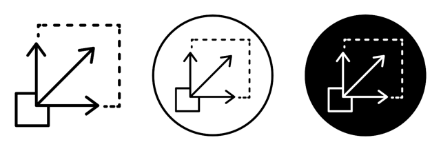 Scalability Icon vector